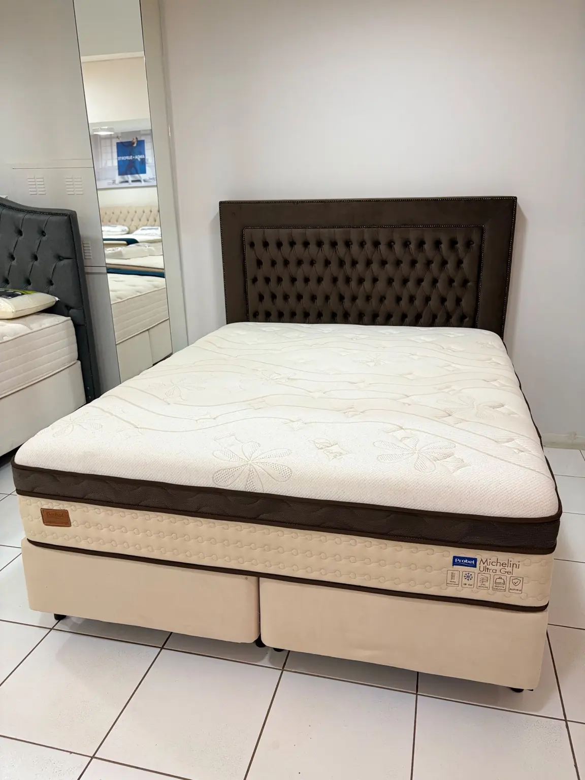 Foto do showroom Probel Rio Preto de colchões