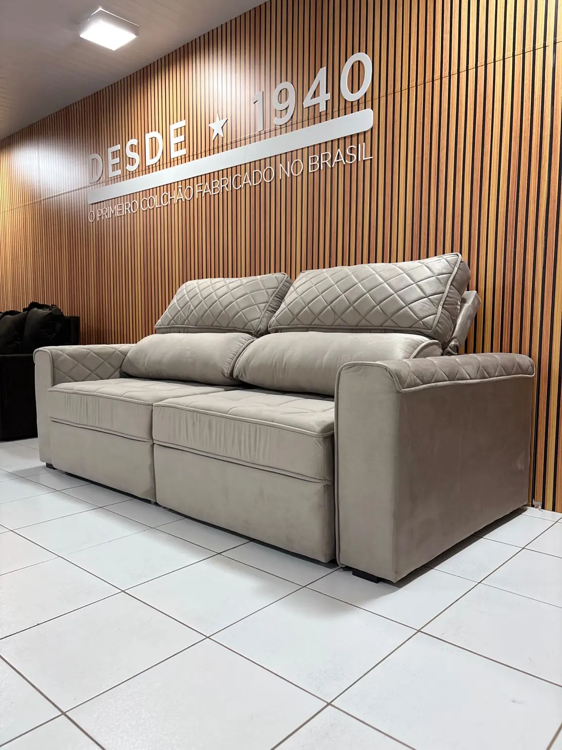 Foto do showroom Probel Rio Preto de sofás